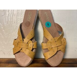 Picon Espadrille Slides Women's 8‎ Handmade in Spain Leather